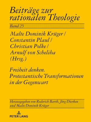cover image of Freiheit Denken. Protestantische Transformationen in der Gegenwart